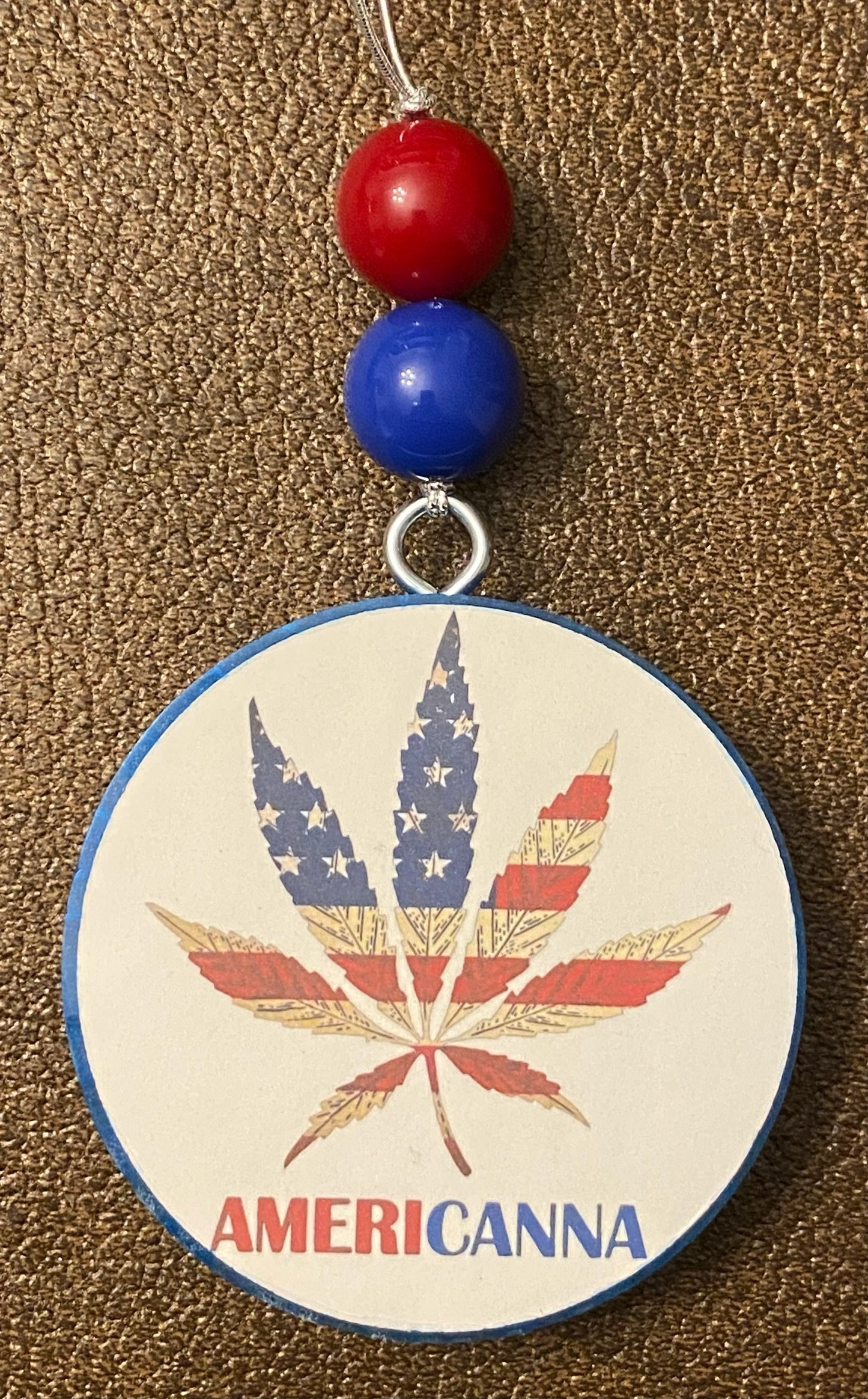 F164 3" Round Freshie - Patriotic