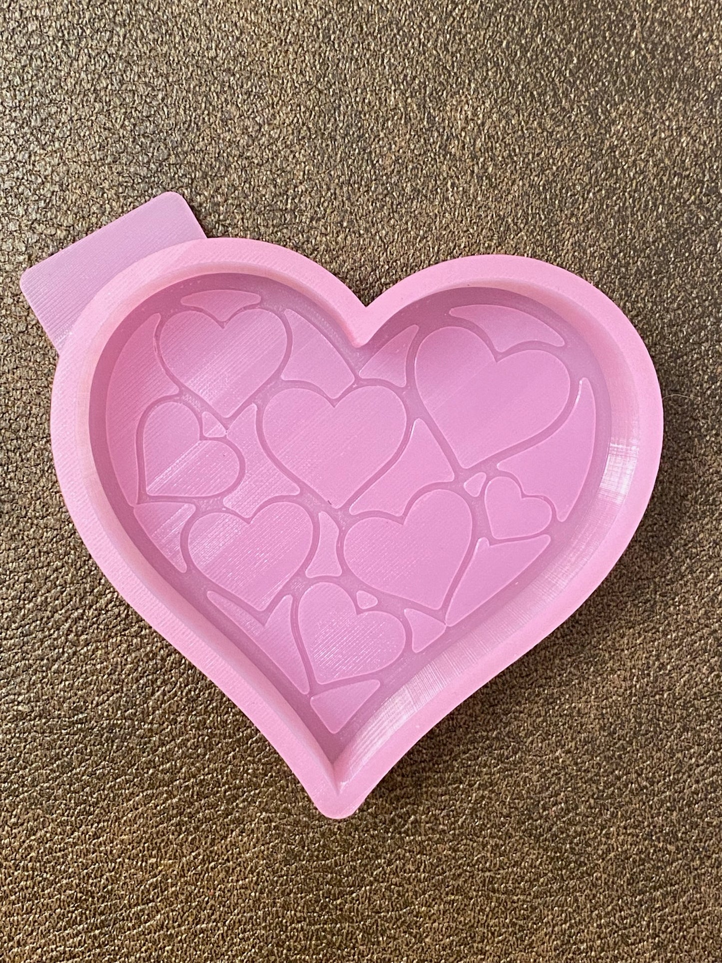 M126 Hearts in Hearts Silicone Mold