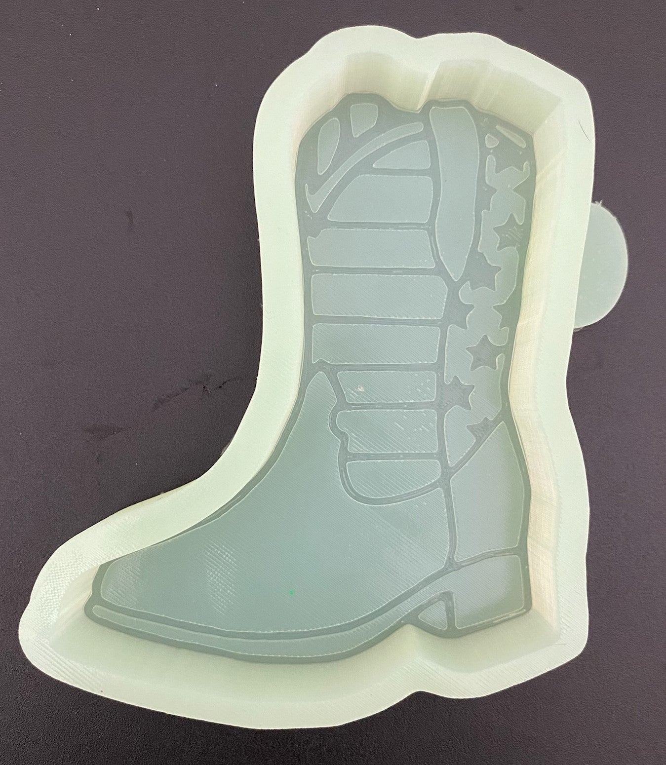 M12 American Cowboy Boot Silicone Mold