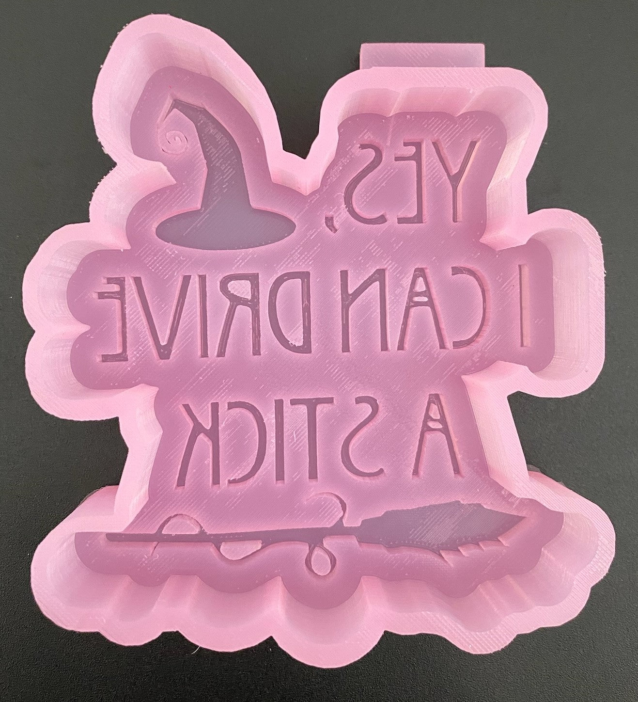 M158 Yes I Can Drive A Stick Silicone Mold