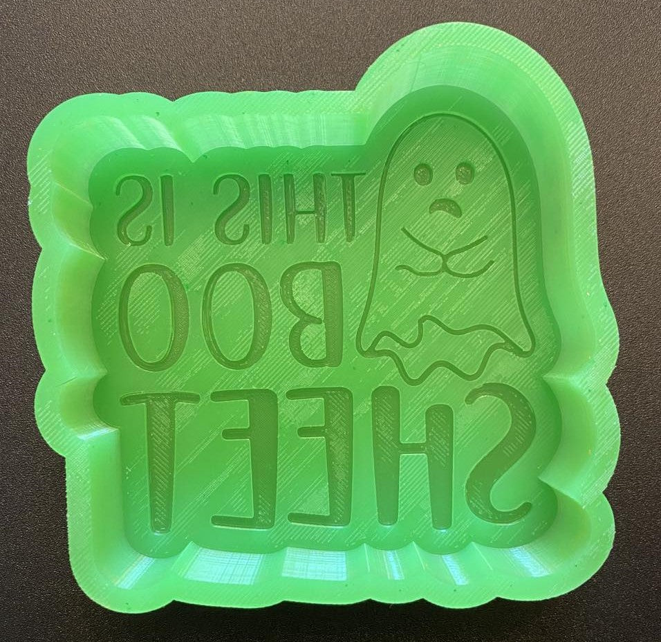 M215 This is Boo Sheet Silicone Mold