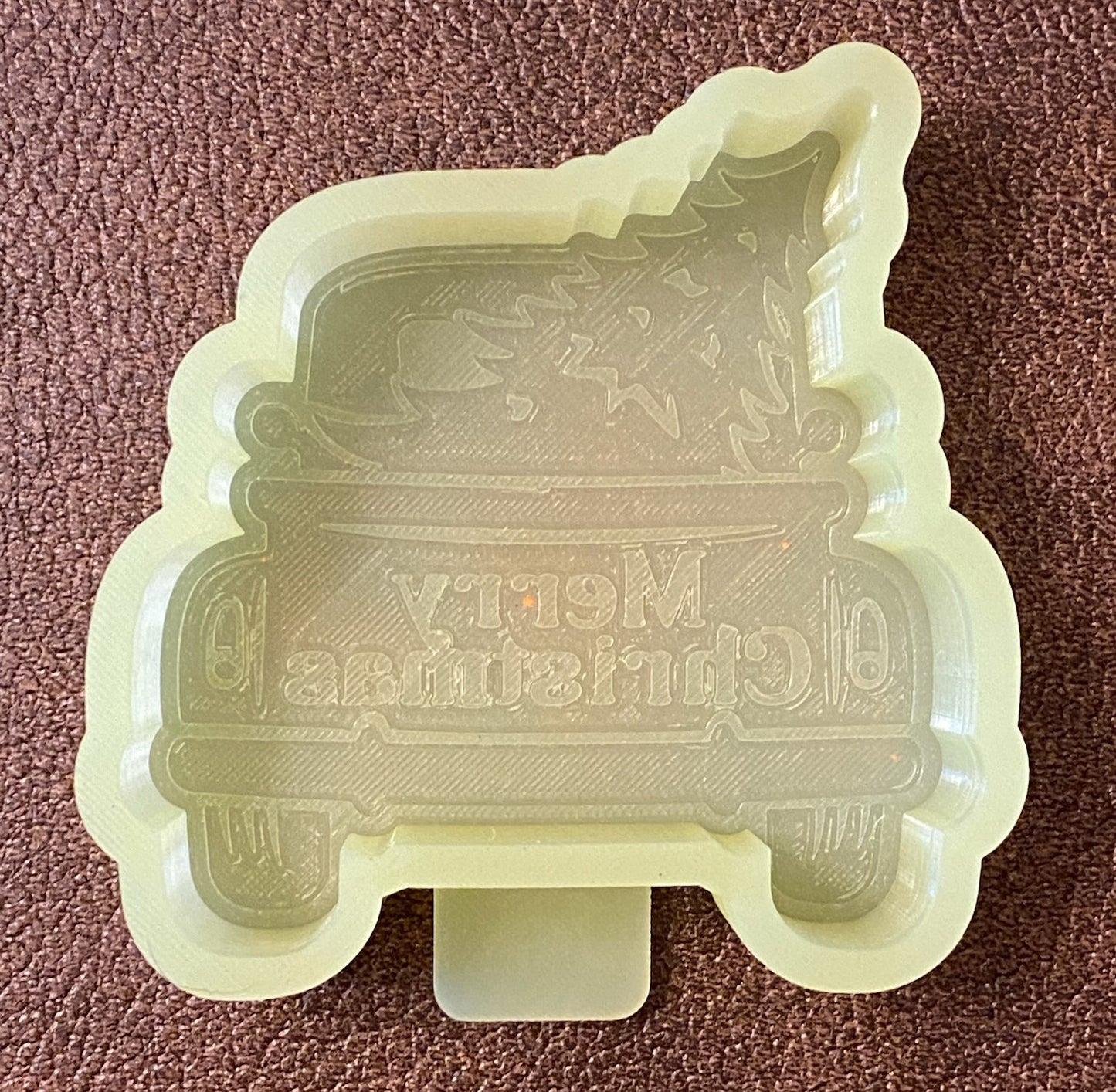 M220 Truck with Tree Silicone Mold