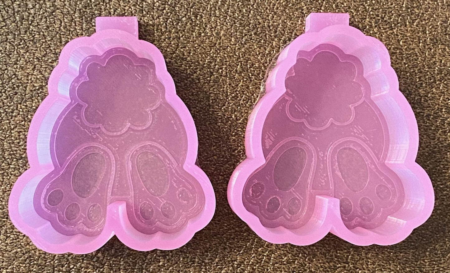 M22V Bunny Butts Silicone Mold