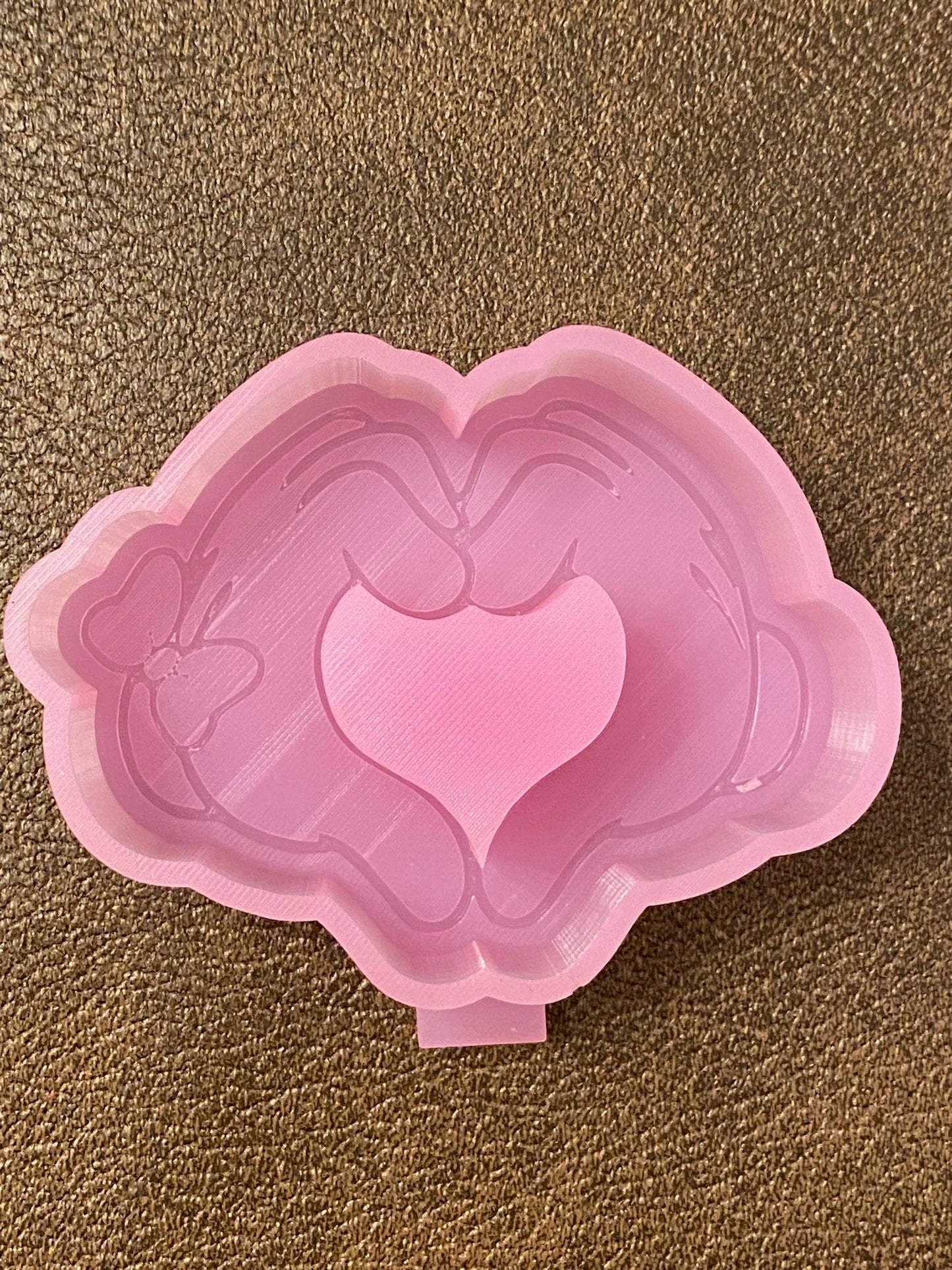 M237 Mouses Heart Hands Silicone Mold