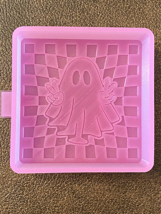 M239 Checkerboard Ghost Silicone Mold