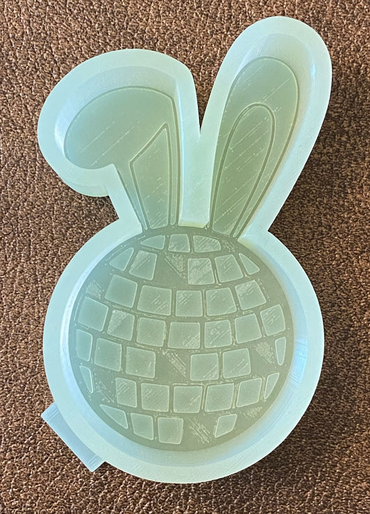 M257 Disco Ball Bunny Silicone Mold