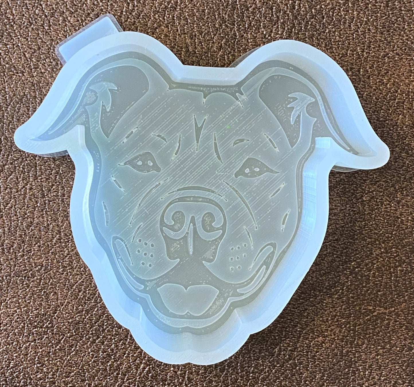 M261 Pittie Face Silicone Mold