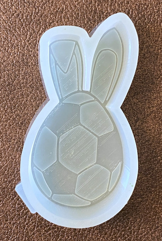 M263 Soccer Ball Bunny Silicone Mold