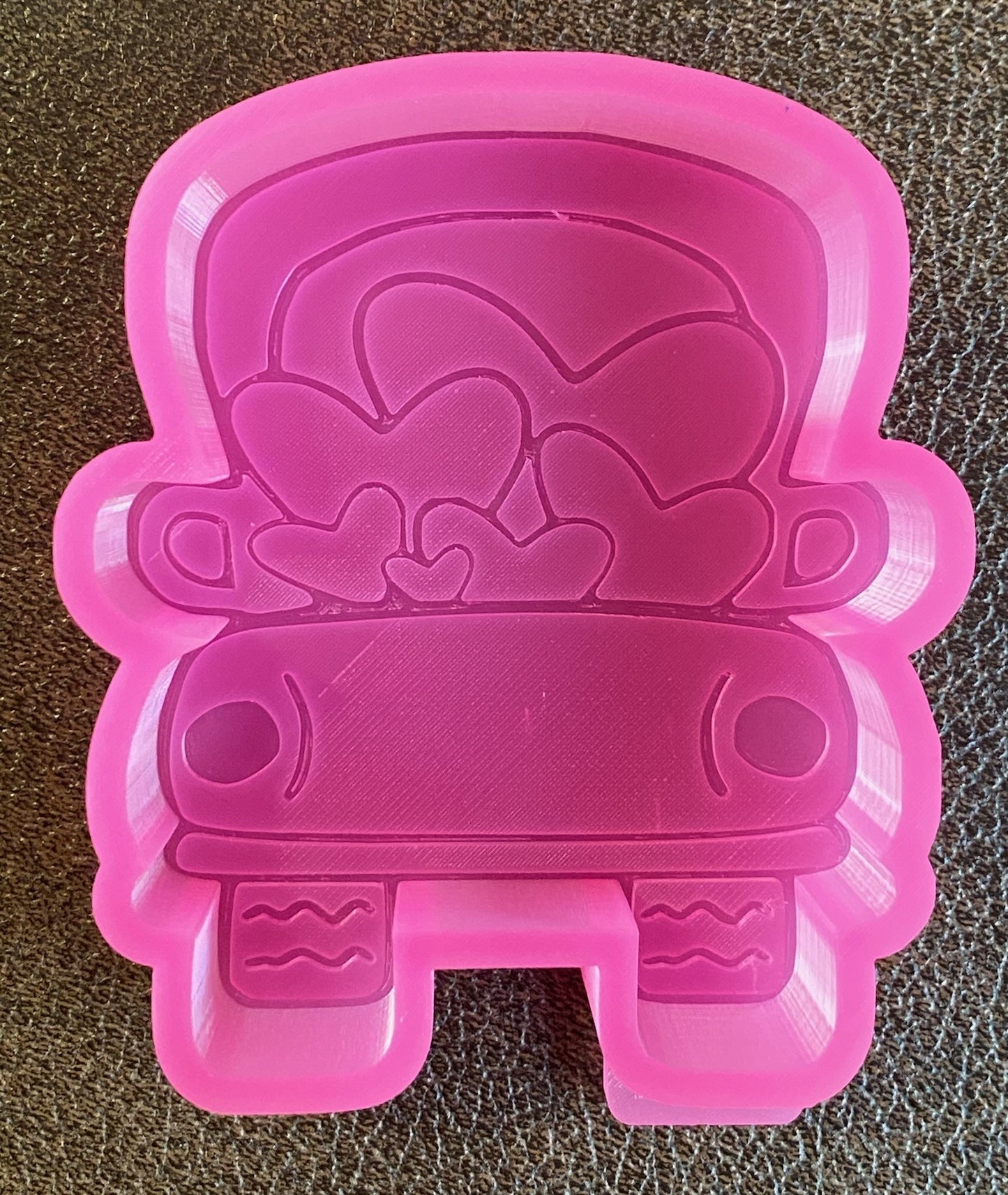 M42 Car Full of Hearts Silicone Mold