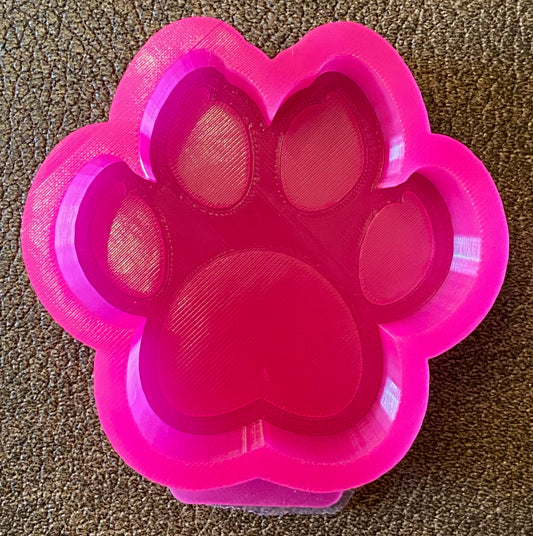 M682 Cat Pawprint Silicone Mold