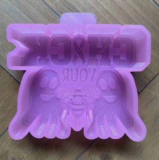 M93 Check Your Boo Bees Silicone Mold