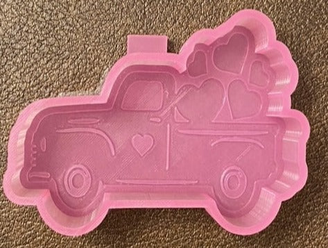 M113 Farm Truck with Hearts Silicone Mold